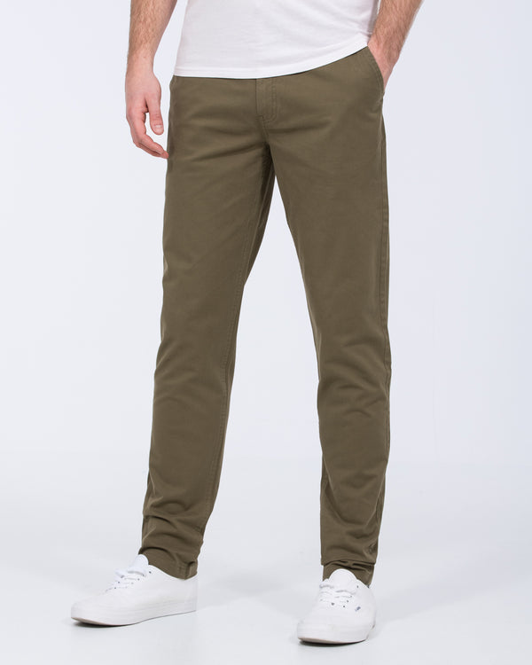 Essentalls Slim Fit Tall Chinos (khaki)