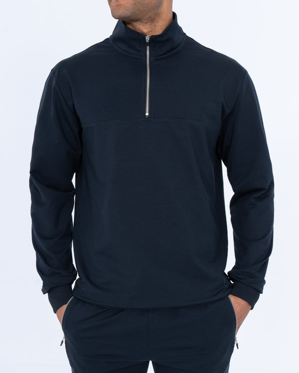 Parell Forge Tall Quarter Zip Training Top (navy)