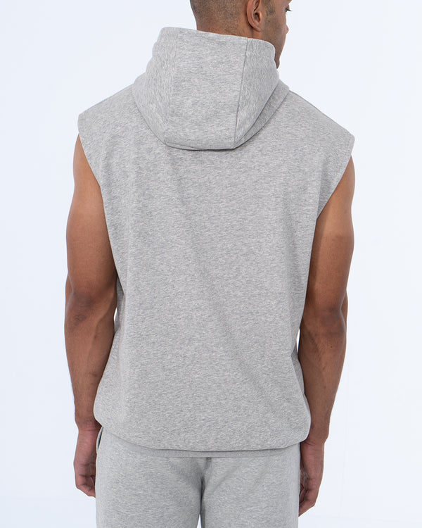 2t Isaac Tall Sleeveless Hoodie (heather grey)