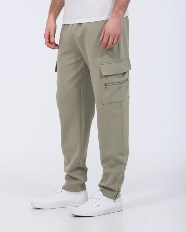 2t Aiden Regular Fit Tall Cargo Joggers (sage)