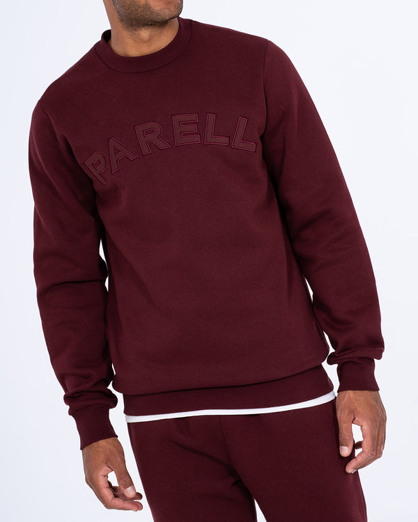 Parell Forge Tall Oversized Sweatshirt (burgundy)