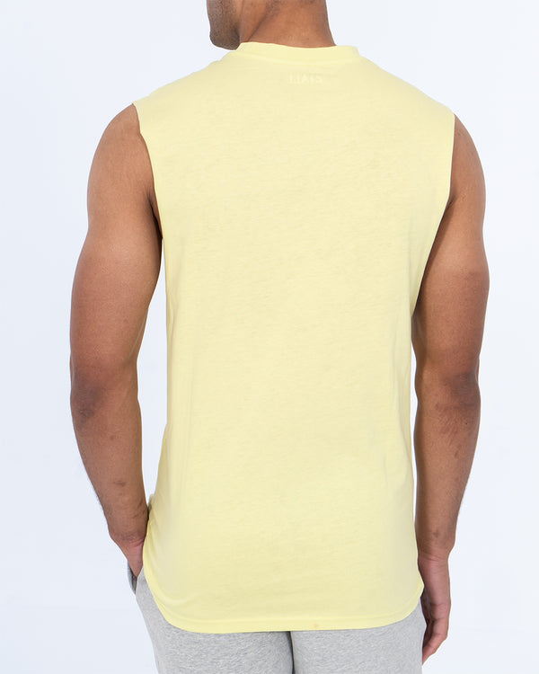 2t Reign Tall Drop Armhole Tank Top (lime)