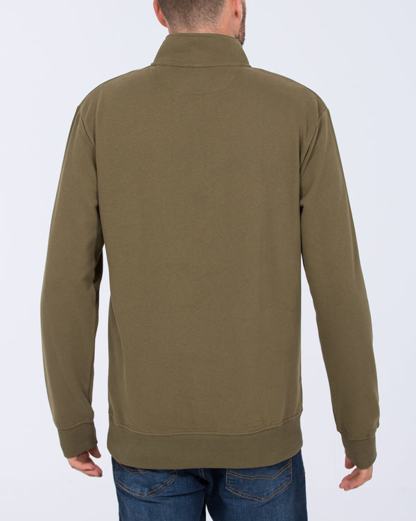 2t Wyatt Tall Quarter Zip Sweatshirt (khaki)