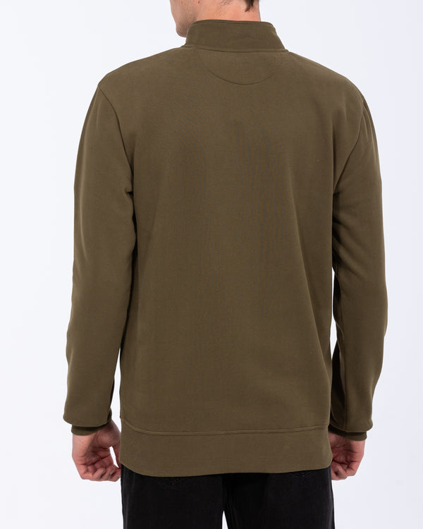 2t Wyatt Tall Quarter Zip Sweatshirt (olive)