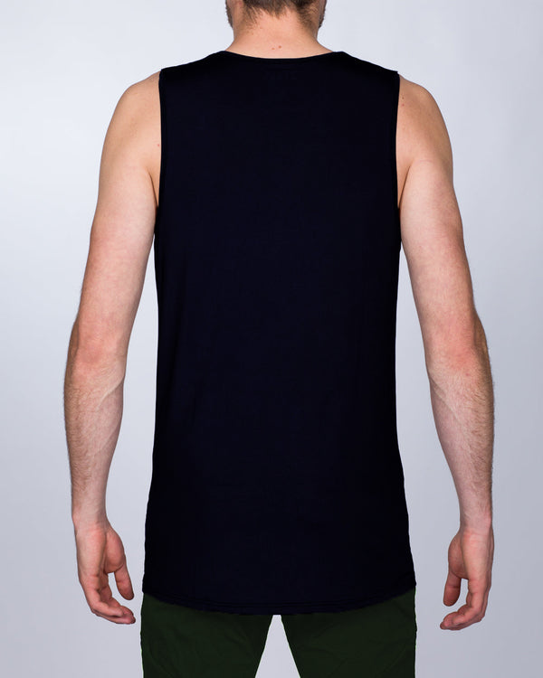 2t Tall Tank Top (black)