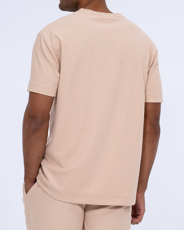 2t Kai Tall Textured T-Shirt (cement)