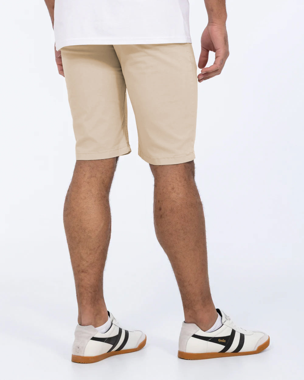 2t Grant Regular Fit Tall Mens Extra Long Chino Shorts (beige) 13