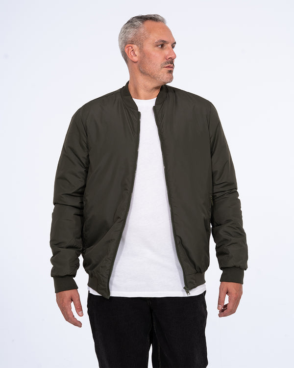 2t Owen Tall Bomber Jacket (khaki)