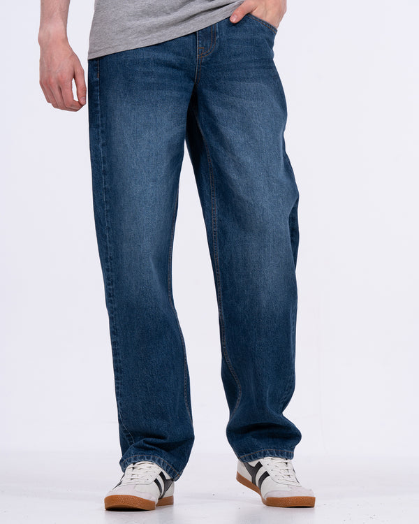 2t Angus Tall Loose Fit Jeans (mid wash)