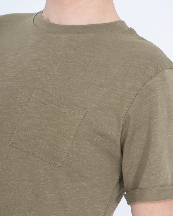 2t Arlo Tall Utility Pocket T-Shirt (khaki)