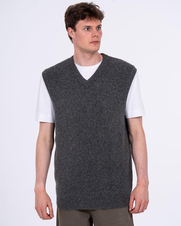 2t Blaikies Tall Knitted Tank (charcoal)