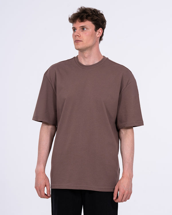 2t Brad Tall Oversized T-Shirt (peppercorn)