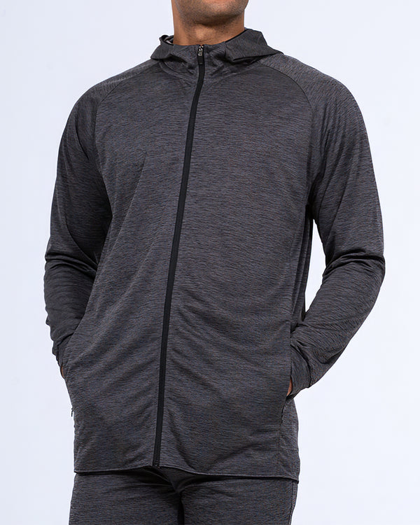 2t Lightweight Tall Training Hoodie (grey)