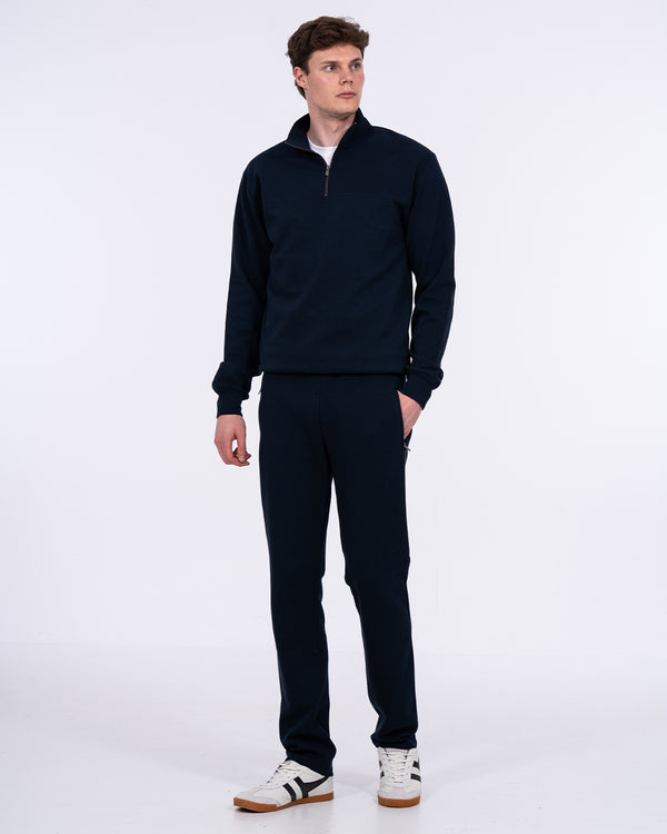 2t Loriston Tall Quarter Zip Sweatshirt (navy)