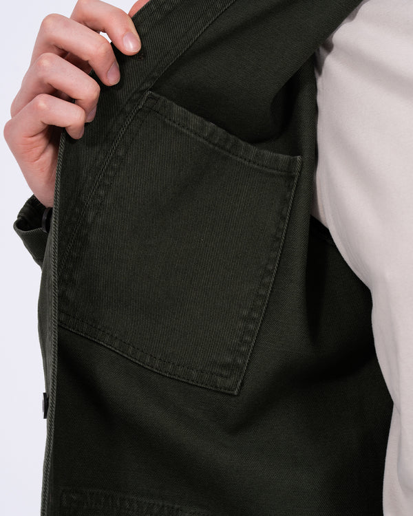 2t Tall Troy Cotton Unlined Shacket (khaki)