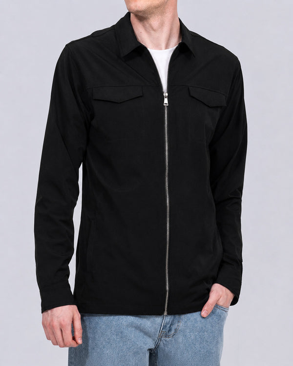 2t Westray Tall Overshirt (black)