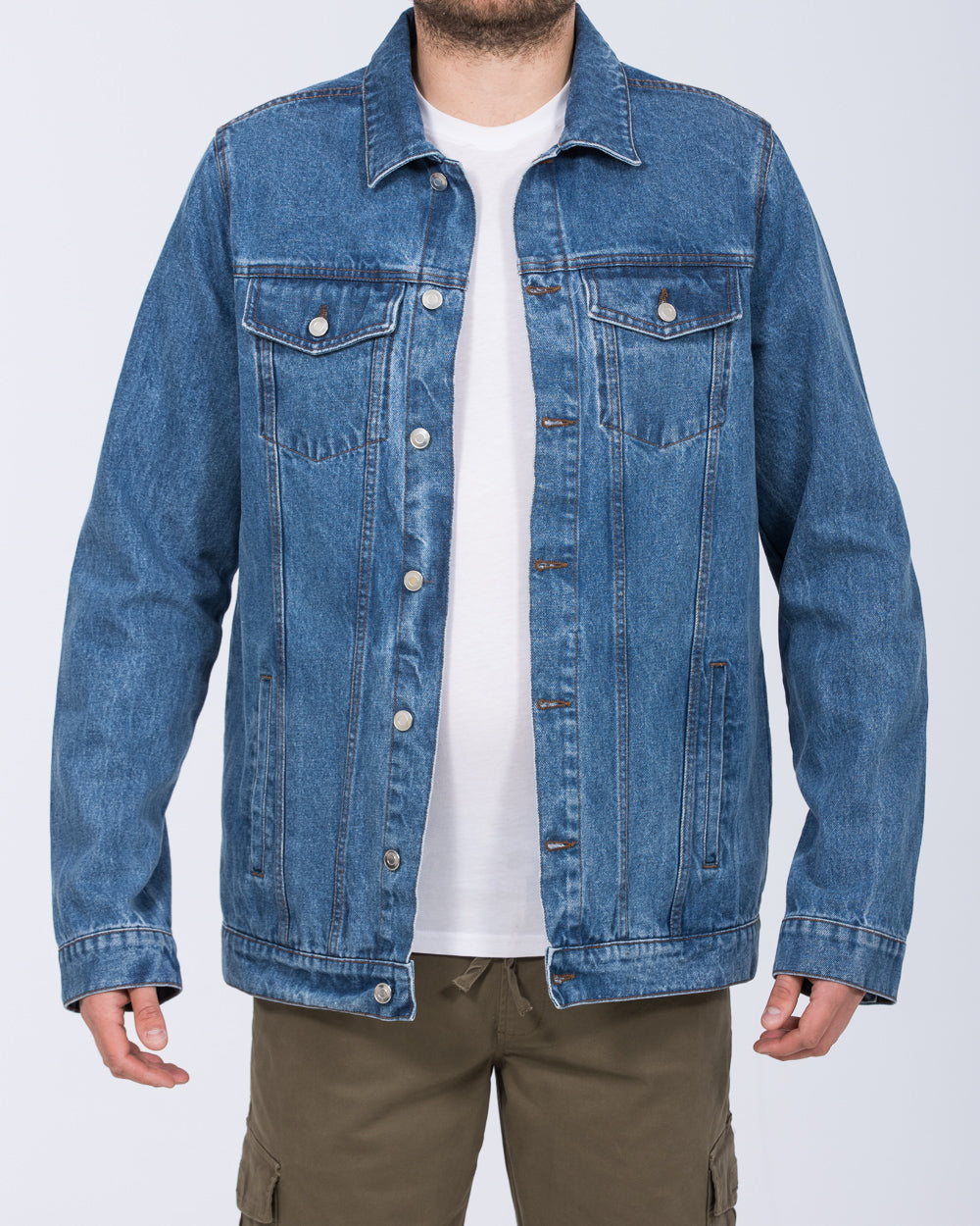 ANTIMID DENIM JACKET＆DOUBLE KNEE DENIM unisex-denim-jacket-classic-