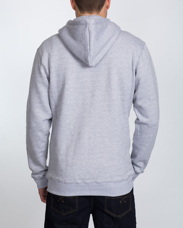 2t Zip Up Tall Hoodie (grey)