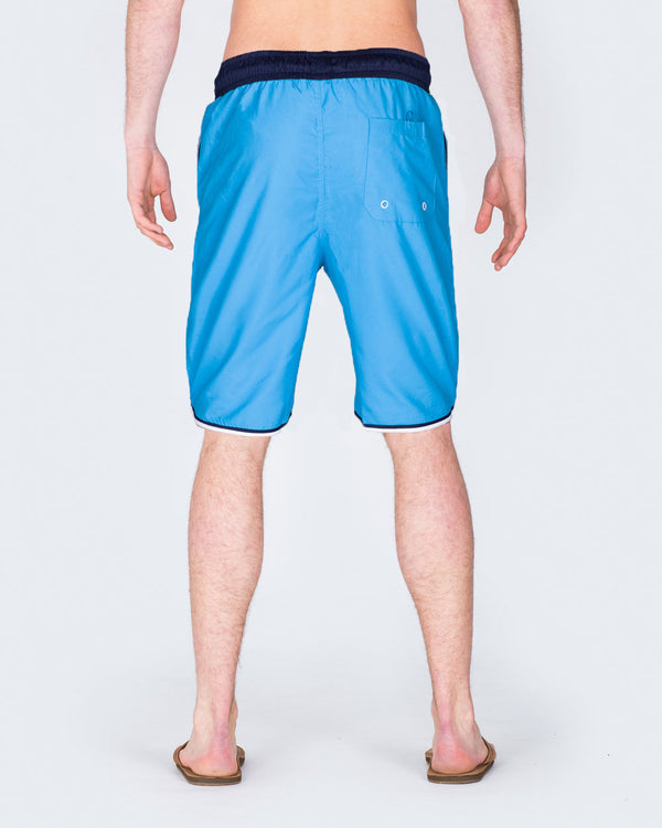 2t Tall Striped Swim Shorts (blue)