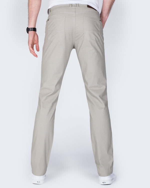 Redpoint Milton Slim Fit Tall Jeans (beige)