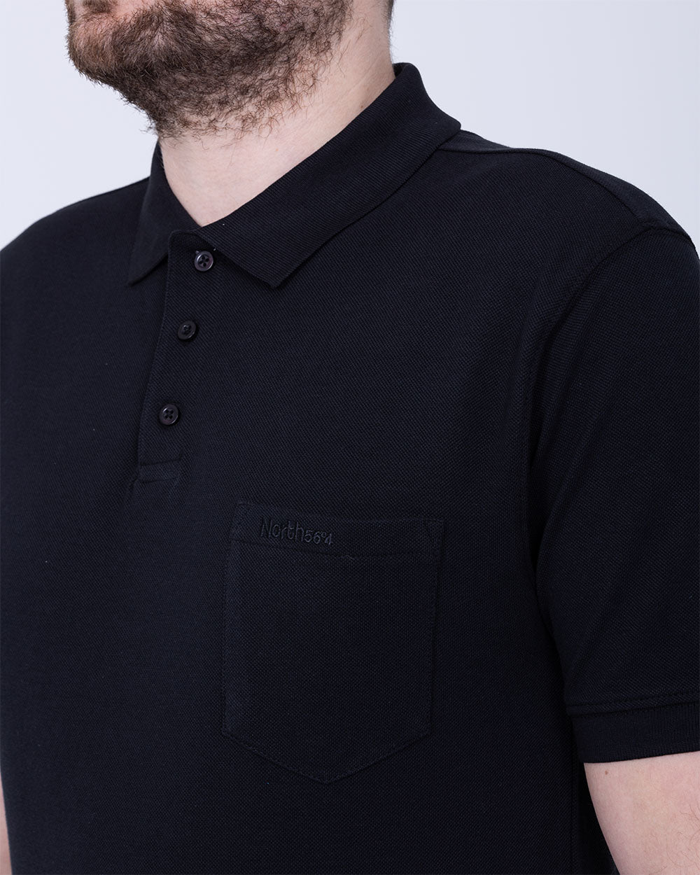 North 56 Regular Fit Tall Polo Shirt (black)
