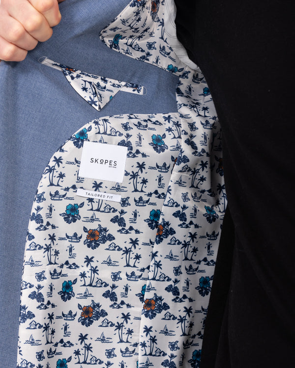 Skopes Caspian Tall Blazer (slate blue)