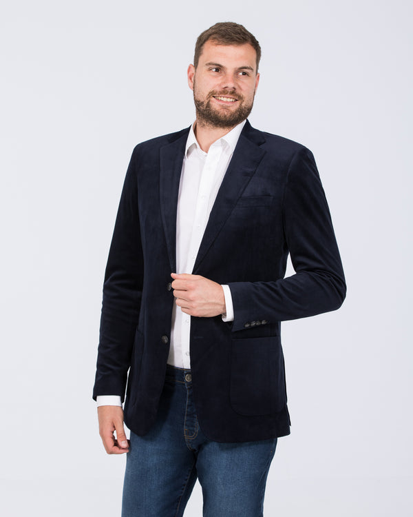 Skopes Atkinson Slim Fit Tall Cord Blazer (navy)