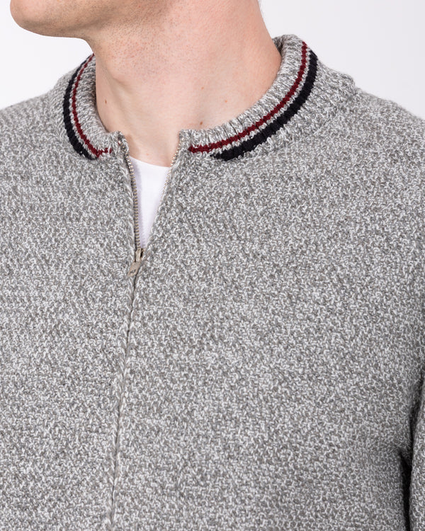 2t Tall Knitted Bomber (grey)