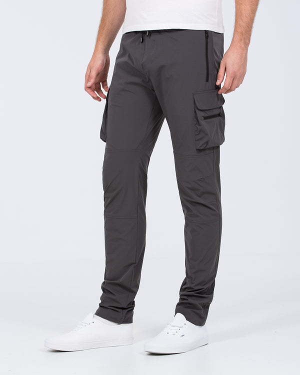 2t Roman Tall Utility Cargo Trousers (slate)