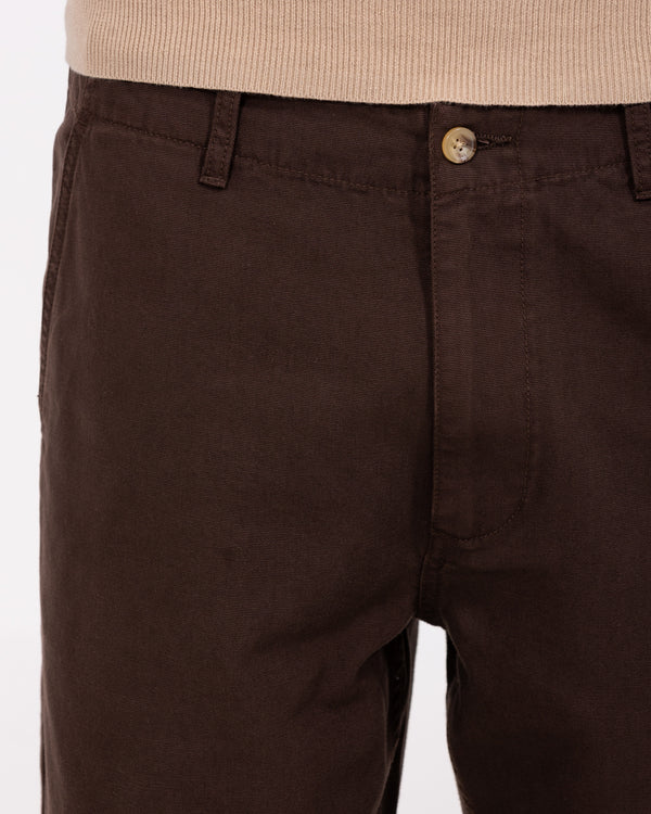 2t Broomshill Loose Fit Tall Chinos (chocolate)