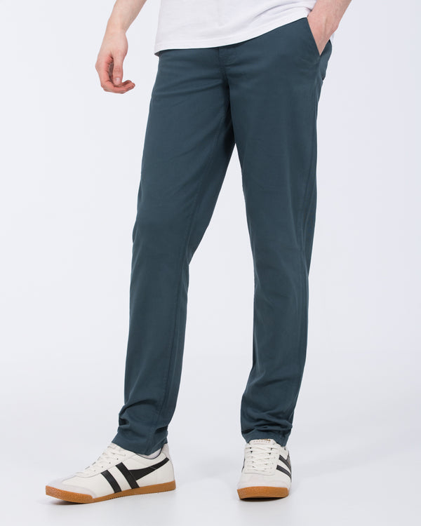 2t Oscar Tall Slim Fit Chinos (petrol blue)