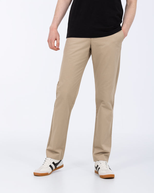 Ed Baxter Regular Fit Tall Chinos (beige)