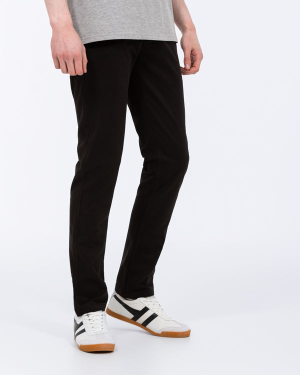 Ed Baxter Slim Fit Tall Chinos (black)