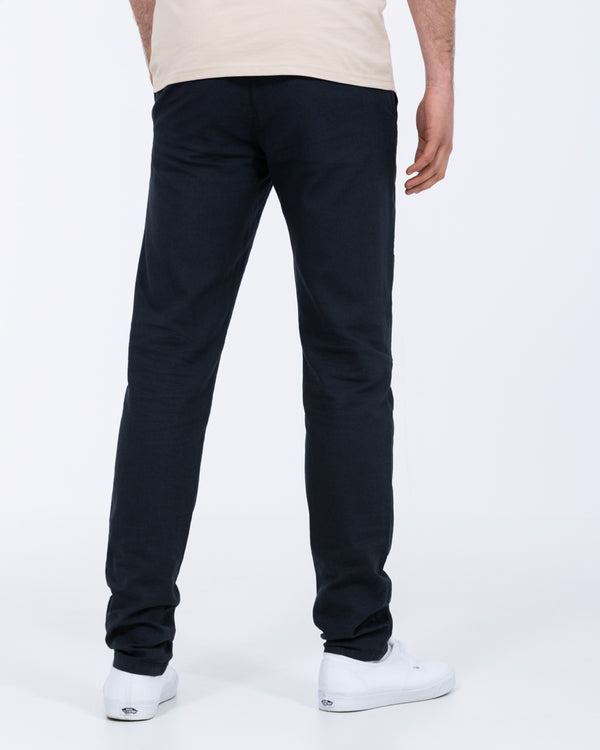 Redpoint Halifax Regular Fit Tall Linen Chinos (navy)