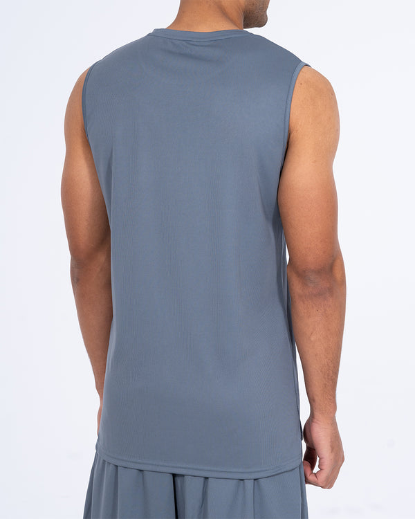 Parell Evolve Tall Sleeveless Training Top (titanium blue)