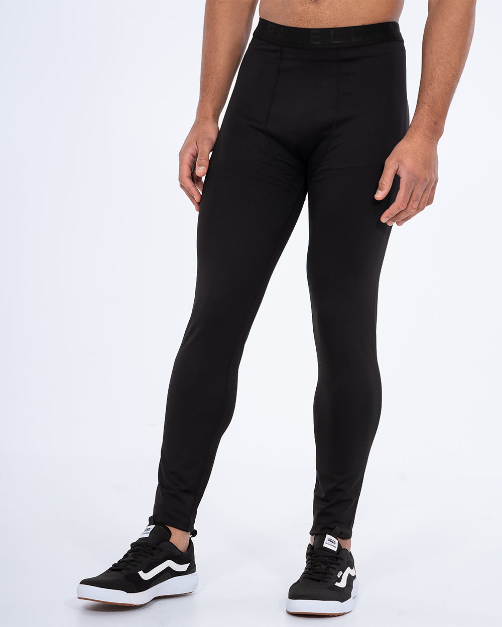 Parell Forge Tall Mens Extra Long Compression Leggings (black