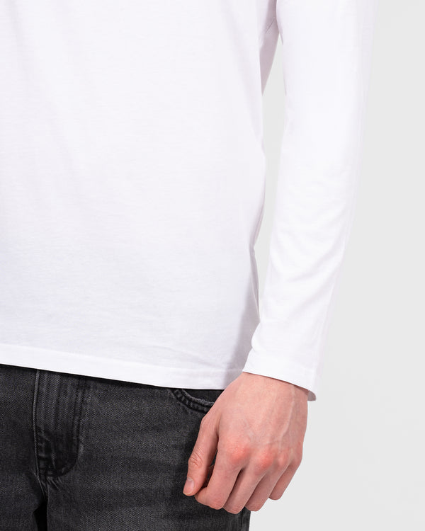 Essentalls Long Sleeve Tall T-Shirt (white)