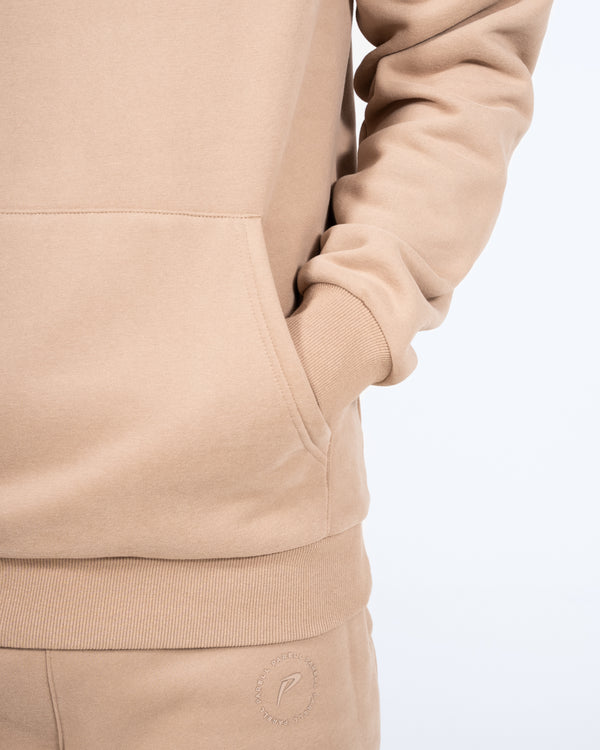 Parell Evolve Tall Oversized Pullover Hoodie (taupe)