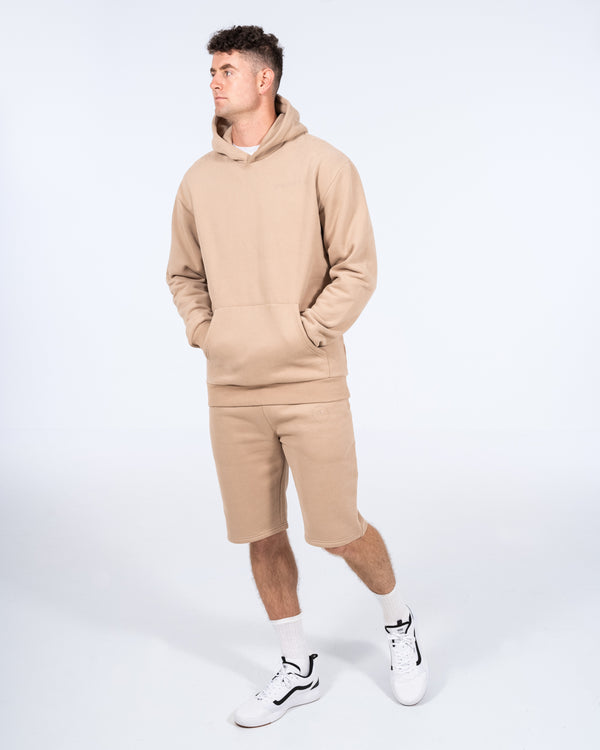 Parell Evolve Tall Oversized Pullover Hoodie (taupe)