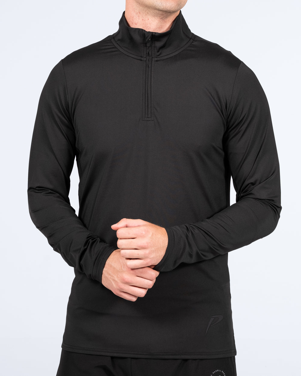 【BlackPearl・Schaft】 Evolve-Quarter-Zip-Black-1.jpg