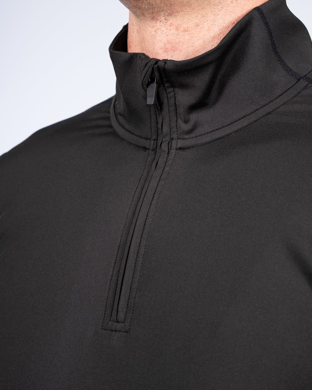 Parell Evolve Tall Mens Quarter Zip Training Top (black) | Tall