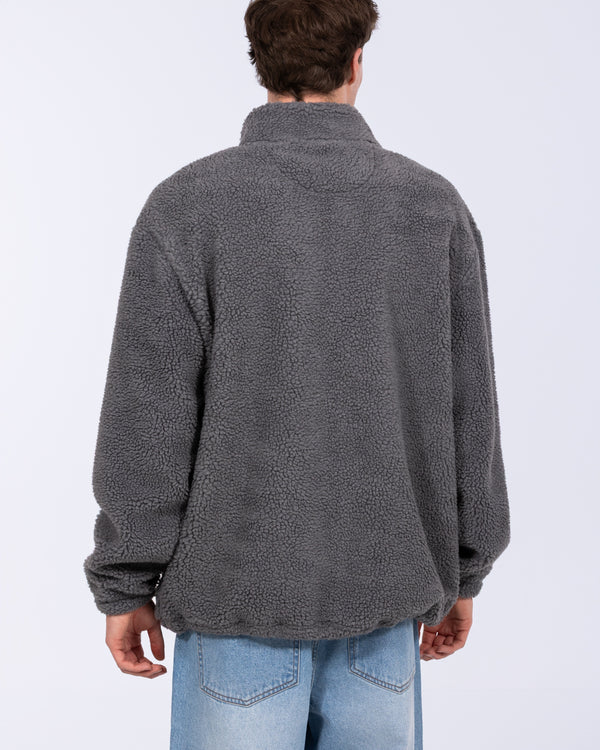 2t Roslin Tall Quarter Zip Fleece (grey)