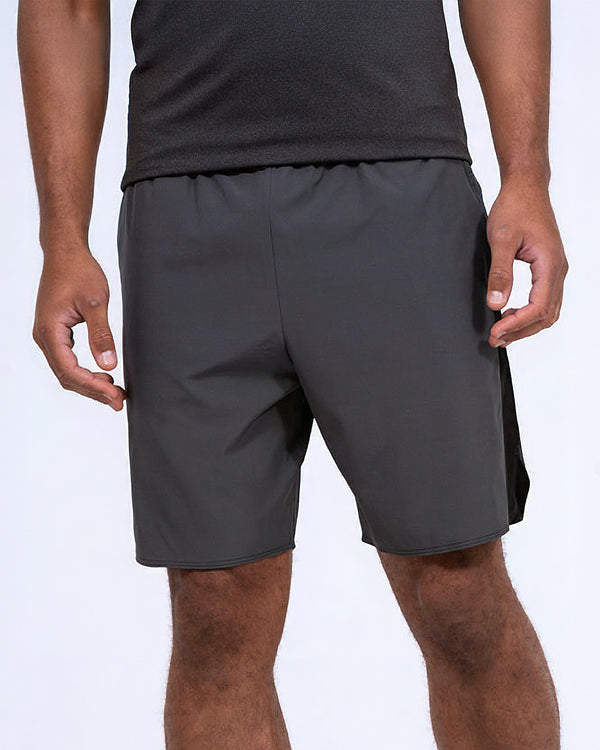 2t Tall Colour Block Training Shorts (charcoal)