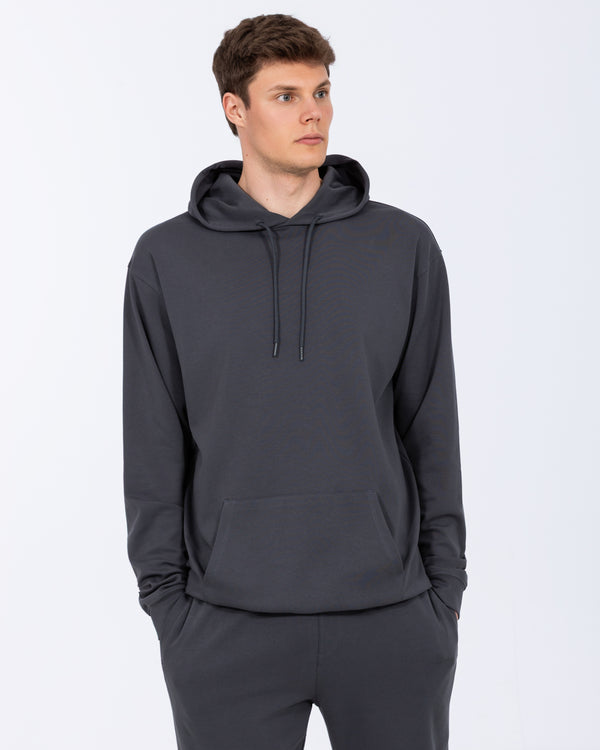 Parell Forge Tall Lightweight Hoodie (carbon blue)