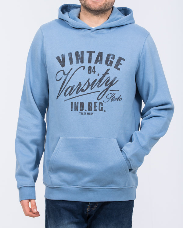 2t Tall Pullover Printed Hoodie (blue)