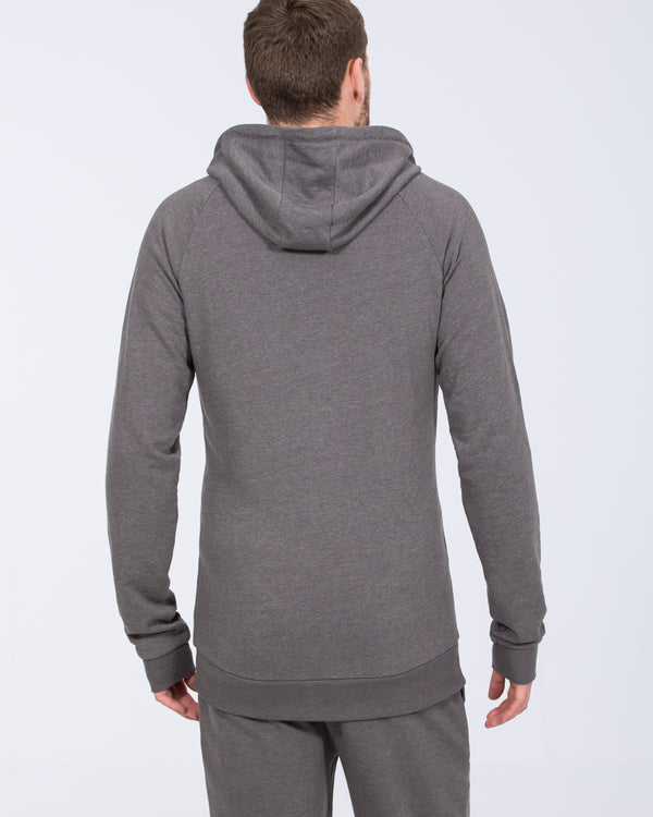 Essentalls Tall Zip Up Hoodie (charcoal)