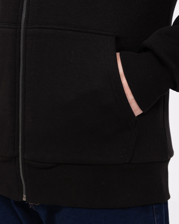 2t Andrew Tall Sherpa Hoodie (black)
