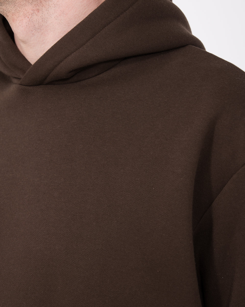2t Blaine Tall Heavyweight Oversized Hoodie (brown) | Tall Mens