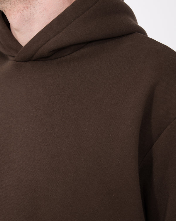2t Blaine Tall Heavyweight Oversized Hoodie (brown)