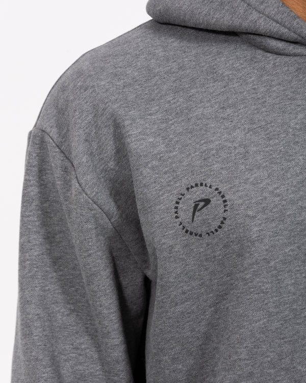 Parell Forge Tall Oversized Pullover Hoodie (charcoal)
